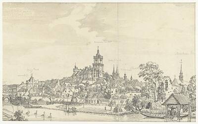 Dental Art Collectables For Dentist And Dental Offices - View of Kleve Jan de Beijer 1745 by Timeless Images Archive
