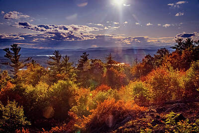 Ingredients Rights Managed Images - View of Lake Winnipesaukee 2 Royalty-Free Image by Lilia S