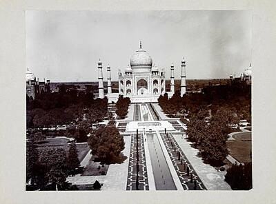 Shaken Or Stirred - View of Taj Mahal, anonymous, c. 1895 - c. 1915 2 by Artistic Rifki