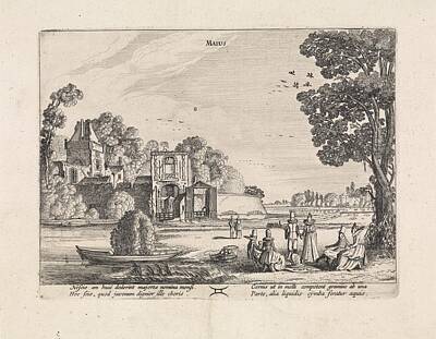 Donut Heaven - View of the Zijlpoort in Haarlem May Jan van de Velde II 1608 1618 by Artistic Rifki