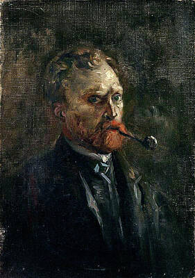 Modern Man Air Travel - Vincent van Gogh 1853  1890 1887 1888 Self Portraitj 10 by Artistic Rifki