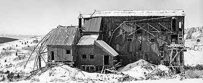 The Art Of Pottery - Vindicator mine in winter by Chris Augliera