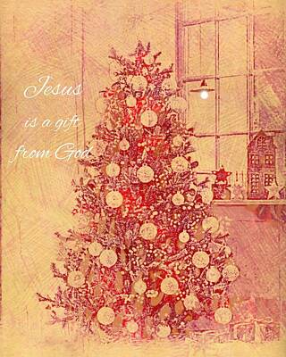 Royalty-Free and Rights-Managed Images - Vintage Christmas card by Laura Vanatka