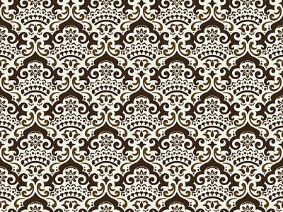 Beastie Boys Royalty Free Images - Vintage damask seamless pattern background. Elegant luxury texture Royalty-Free Image by Julien