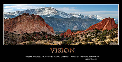 Mountain Photos - VISION - A Peak Perspective Of Panoramic Inspiration by Gregory Ballos