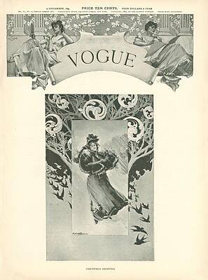 Impressionism Digital Art Rights Managed Images - VogueMagaz ne19Dec1895 Royalty-Free Image by Romed Roni