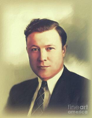 Wine Down Rights Managed Images - Walter P. Reuther, Civil Rights Royalty-Free Image by Esoterica Art Agency