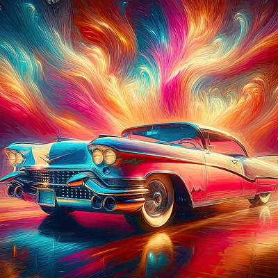 Surrealism Digital Art - Want to go for an exciting ride by Carol Lowbeer