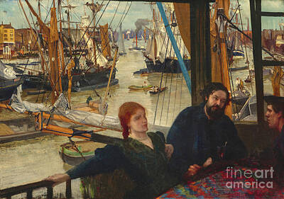 Temples Royalty Free Images - Wapping - Whistler Royalty-Free Image by James Whistler