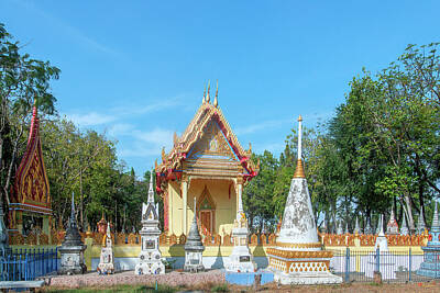 Autumn Pies Rights Managed Images - Wat Bung Phra Ubosot DTHNR0203 Royalty-Free Image by Gerry Gantt