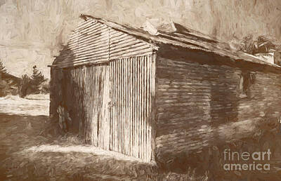 Womens Empowerment - Weathered vintage rural shed by Jorgo Photography