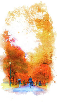 Lucky Shamrocks - Whispers of autumn - 11 by AM FineArtPrints