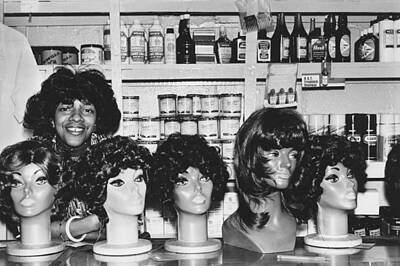 Rock And Roll Photos - Wig Shop by David Hinds