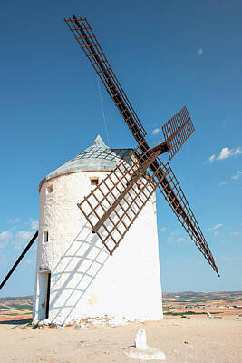 Royalty-Free and Rights-Managed Images - Windmill in La Mancha  by Manjik Pictures