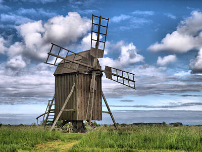 Jouko Lehto Rights Managed Images - Windmills 3 Royalty-Free Image by Jouko Lehto