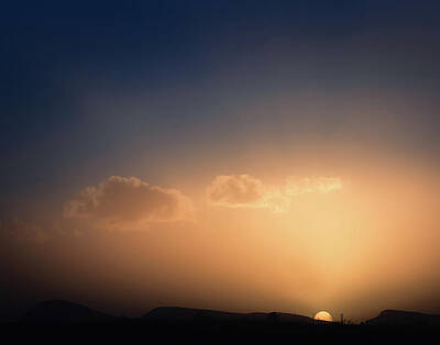 Grateful Dead Royalty Free Images - Windy Spring Sunset Royalty-Free Image by Hardt Bergmann