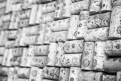 Wine Rights Managed Images - Wine Cork Art Chile Royalty-Free Image by Joan Carroll