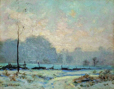 Gaugin - Winter Morning 1932 by Victor Coleman Anderson 1882 1937 by Artistic Rifki