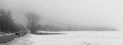 Ira Marcus Royalty-Free and Rights-Managed Images - Wisconsin Winter Fog by Ira Marcus