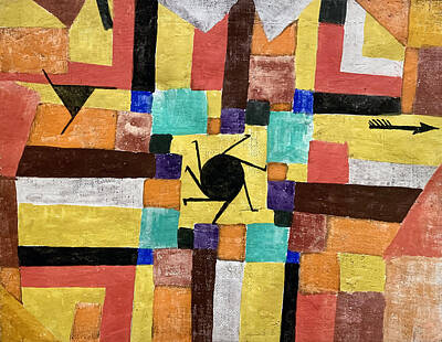 Royalty-Free and Rights-Managed Images - With the rotating by Paul Klee