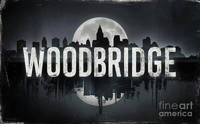 Skylines Royalty Free Images - Woodbridge Skyline Travel City in England Royalty-Free Image by Cortez Schinner