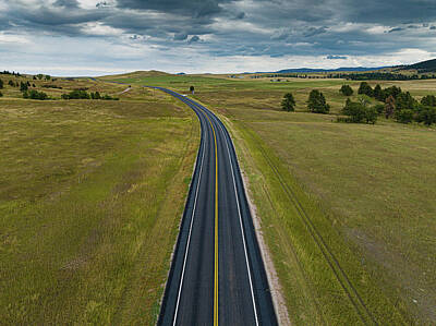 Lady Bug - Wyoming Highway 24 by Steve Gadomski