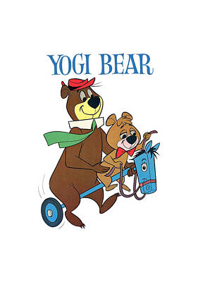 Roses Royalty-Free and Rights-Managed Images - Yogi Bear by Rose Skyy