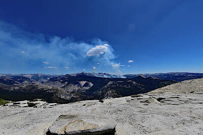 Fairy Watercolors - Yosemite View from Half Dome Summit by Amazing Action Photo Video