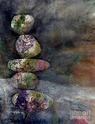 Sultry Flowers - Zen Balance by Hailey E Herrera
