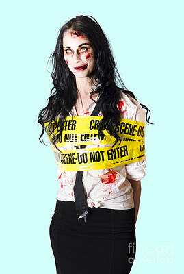 Paul Mccartney - Zombie woman taped up by Jorgo Photography