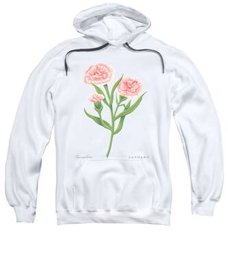 Carnations Hooded Sweatshirts