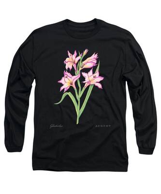 Gladiolus Long Sleeve T-Shirts