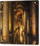 Basilica Cistern Underground Reservoir Acrylic Print