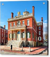 The Salem Custom House - Historic New England Acrylic Print