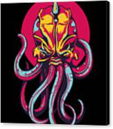 Colorful Octopus Design Canvas Print