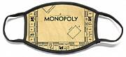 Original Patent For Monopoly Board Game Face Mask Original Patent For Monopoly Board Game Face Mask