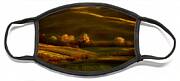 Golden Fields Of Val D'orcia Face Mask Golden Fields Of Val D'orcia Face Mask