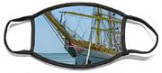 Mircea Tall Ship Docked In Charleston Sc Face Mask Mircea Tall Ship Docked In Charleston Sc Face Mask