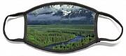 Clearing Storm Snake River Overlook Grand Tetons Np Face Mask Clearing Storm Snake River Overlook Grand Tetons Np Face Mask