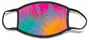 Tiara - Artistic Colorful Abstract Carnival Splatter Watercolor Digital Art Face Mask Tiara - Artistic Colorful Abstract Carnival Splatter Watercolor Digital Art Face Mask