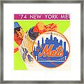 1974 New York  Mets Art Framed Print