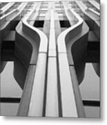 Look Up A Twin Tower Metal Print