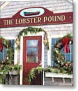 Lobster Pound Holidays Metal Print