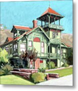 Sherman-gilbert House Heritage Park Old Town San Diego California Metal Print