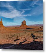 The Mittens And Merrick Butte Metal Print