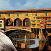 David A Ponte Vecchio Poster