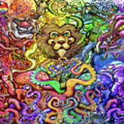 Rainbow Of Animals Poster