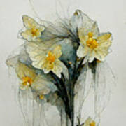 Daffodils #12 Art Print