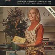 La Cucina Italiana - December 1956 Art Print
