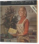 La Cucina Italiana - December 1956 Wood Print